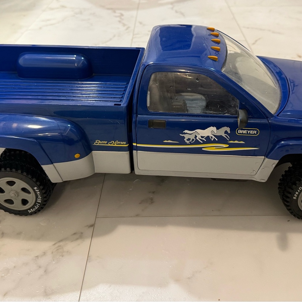 Breyer Blue Toy Truck for